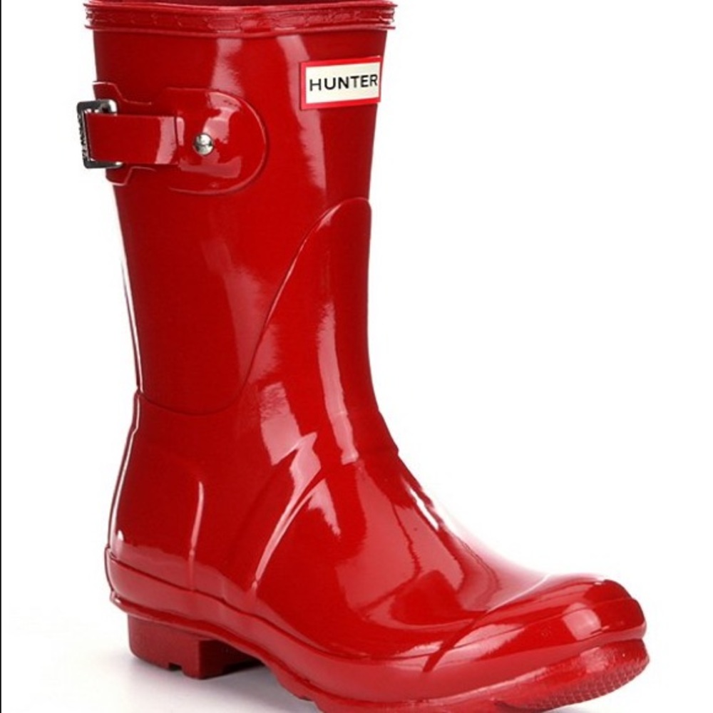 Red Hunter Boots
